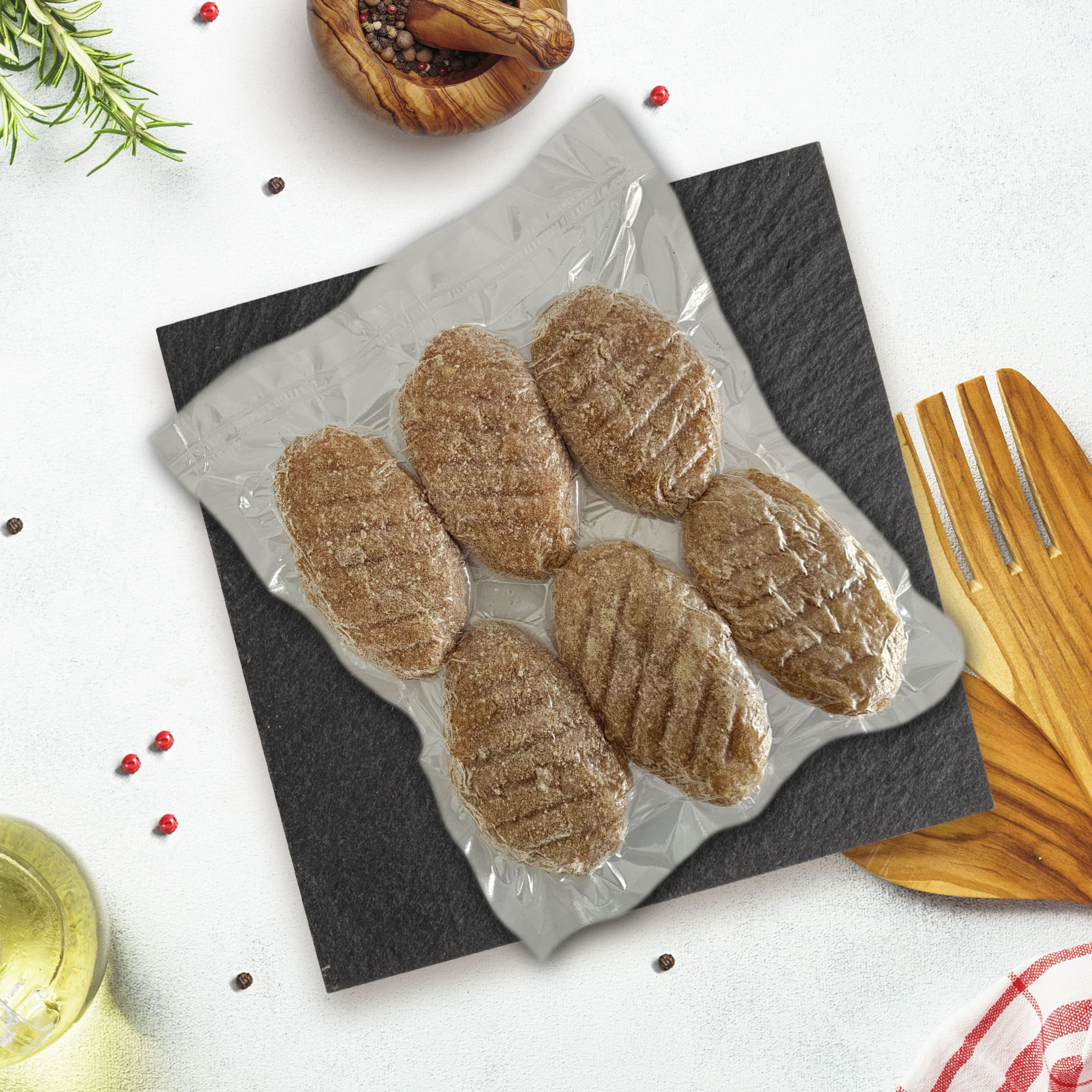 Котлеты из куриной грудки упак